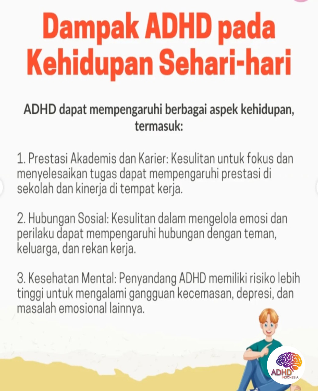 ADHD dan Hubungan Sosial Anak di Lingkungan Sekolah di Kabupaten Pekalongan